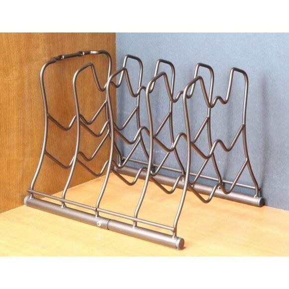 Kitchen Counter and Cabinet Pan Organizer Rack - Picture 7 of 7